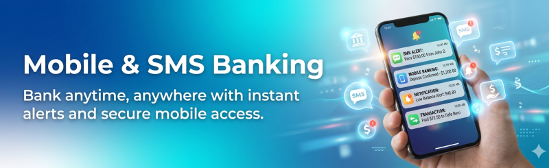 mobile and sms banking